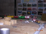 The first freight cars enter the new yard